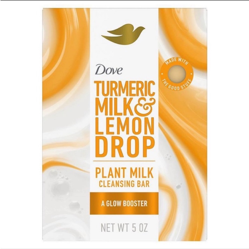 Dove Turmeric Milk & Lemon Drop Cleansing Bar NIB